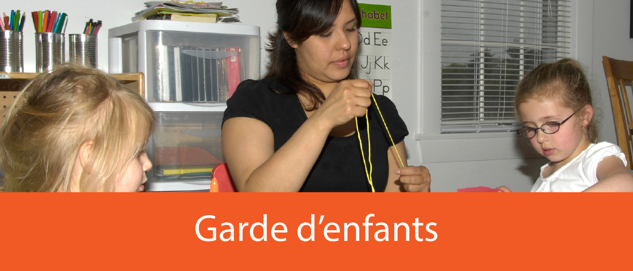 garde d'enfant pour les familles