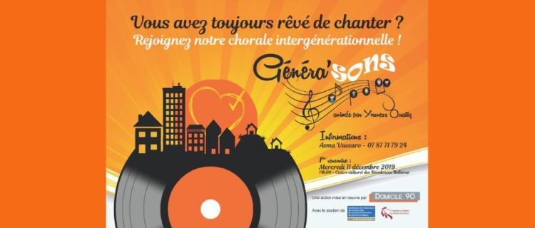 Chorale intergénérationnelle Généra’Sons : La voix vectrice de lien social